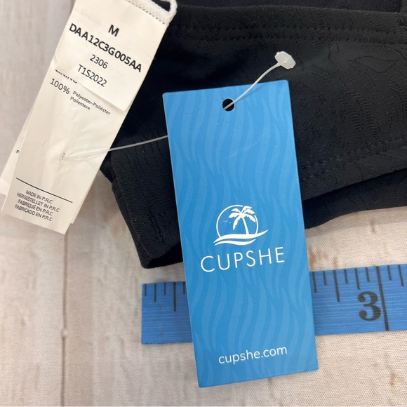 Bikini Top Women Bathing Suits Square Neck Cutout Adjustable Straps Back Hook - Picture 11 of 14